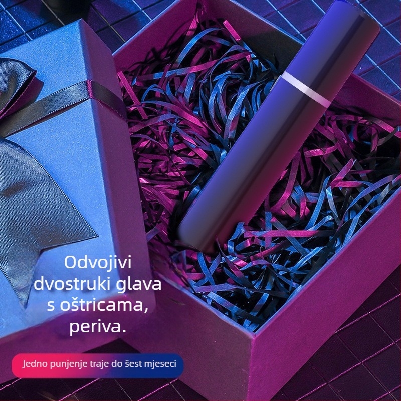 Prijenosni električni trimer za nosne dlačice Milip ABS USB punjenje