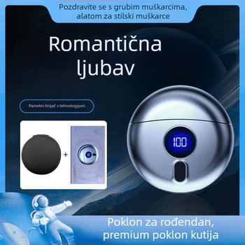 USB punjač mini električni brijač s plivajućom glavom, digitalnim zaslonom, tiho za putovanja