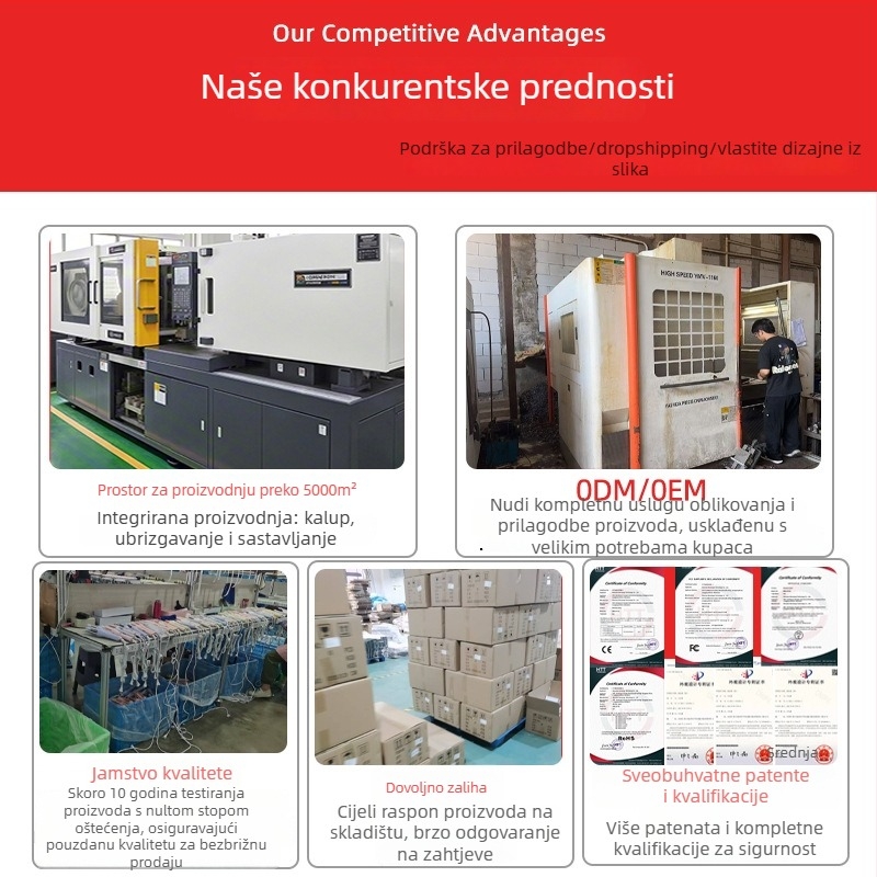 Nosni trimer – punjiva, izmjenjiva i periva glava za rezanje, ugrađena baterija, trajanje baterije više od 15 dana (100–300 mAh)