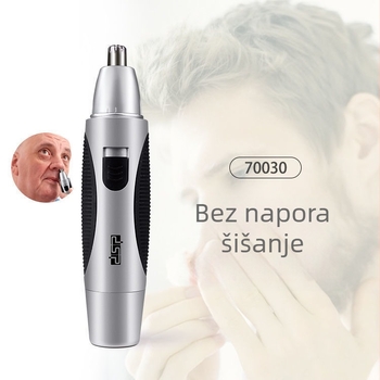Trimer nosnih dlačica – kompaktan, prenosiv, mini; nije za pranje vodom