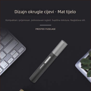 KM-6668 Kemei USB troj-in-1 kompaktni trimer za nosne dlake, bočne linije i obrve