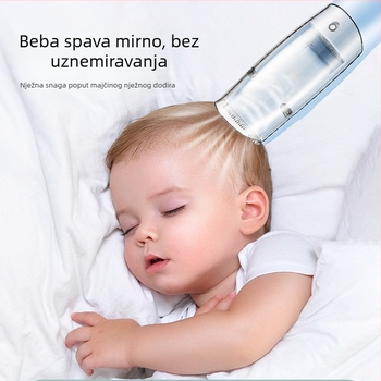 Punjaivi bebi električni šišač, vodootporan za djecu, keramička oštrica, potpuno periv