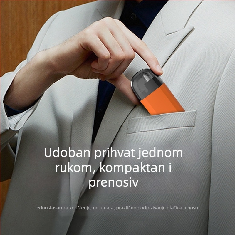 Električni trimer za nos za muškarce i žene, učinkovito uklanjanje i podrezivanje nosnih dlačica
