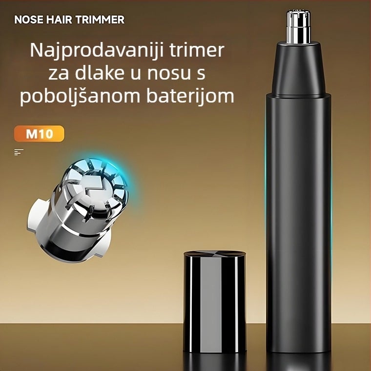 Type-C punjivi električni trimer za nos