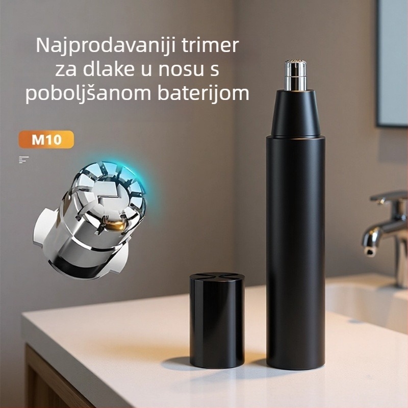 Type-C punjivi električni trimer za nos