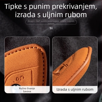 Kućište za ključ Lexus – velur, vrhunsko, kompatibilno s ključevima Lexus