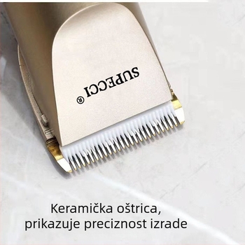 Šišač za kosu – punjivi, keramička oštrica, univerzalna primjena, nije pogodan za pranje