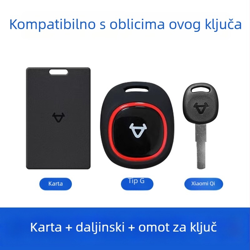 PU futrola za ključ za UQI U2 N1s M1 i mqi2 s Bluetooth daljinskim upravljačem