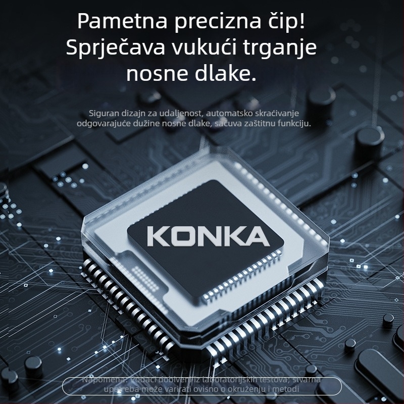 Muški električni trimer za nos, punjiv, periva glava za rezanje, ABS kućište, ugrađena baterija 300–500 mAh, trajanje baterije preko 15 dana