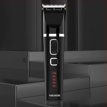 Električni podrezivač za kosu YK-8005, keramička oštrica, ugrađena baterija 1000–1200 mAh, trajanje 1–3 sata, punjivi