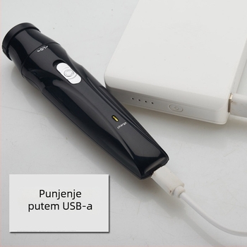 Tri u jednom električni trimer za nosne dlačice, ABS kućište, punjivi, 125 g, nije za pranje