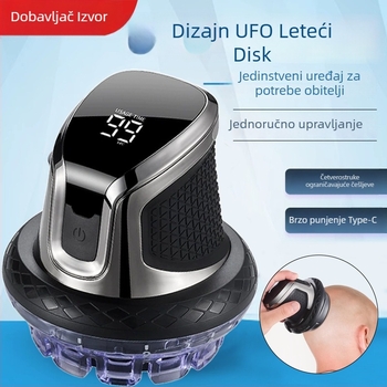 Comans Električna mašina za šišanje muškaraca – ponovno se puni, vodootporna, s četkasti motorom, nože od finog čelika, ugrađena baterija, za šišanje kose i brijanje