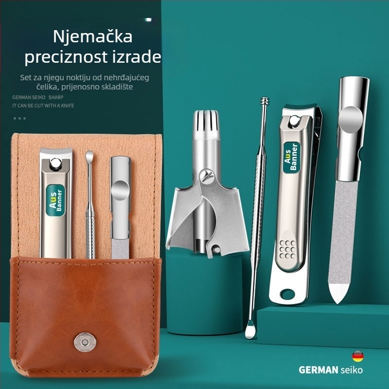 Zhuoqi trimer za nosne dlake – nehrđajući čelik, napajanje iz mreže, potpuno periv