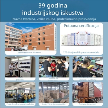 Profesionalni šišač kose AT-129, punjivi, tih rad, vodootporan, oštrica od titanijskog legura