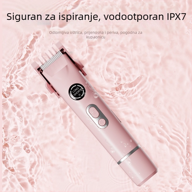 USB napajani višestruki epilator i brijač za žene i muškarce; trimanje obrva i dlaka nosa; četiri zamjenjive glave