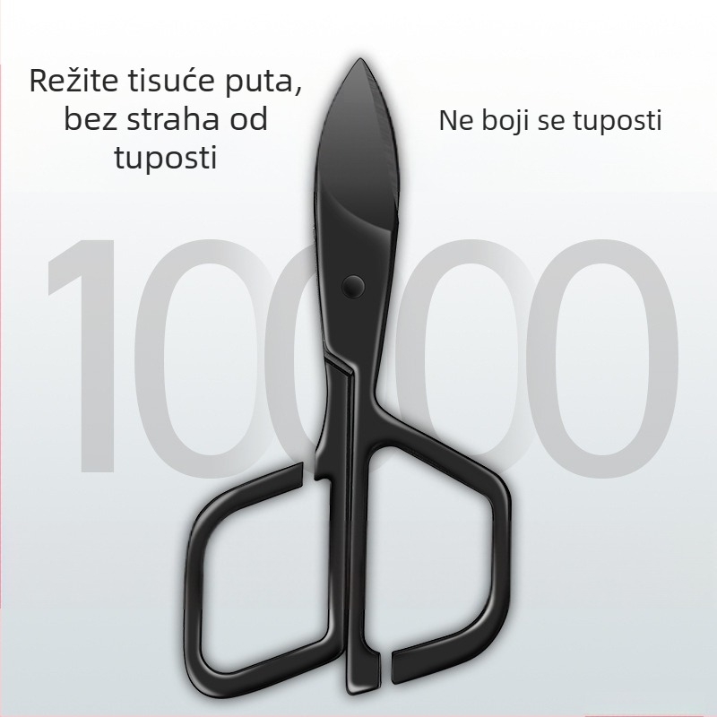 Trimer za nosne dlake od nehrđajućeg čelika s okruglom glavom, napajanje baterijom ili solarnom energijom, potpuno se pere