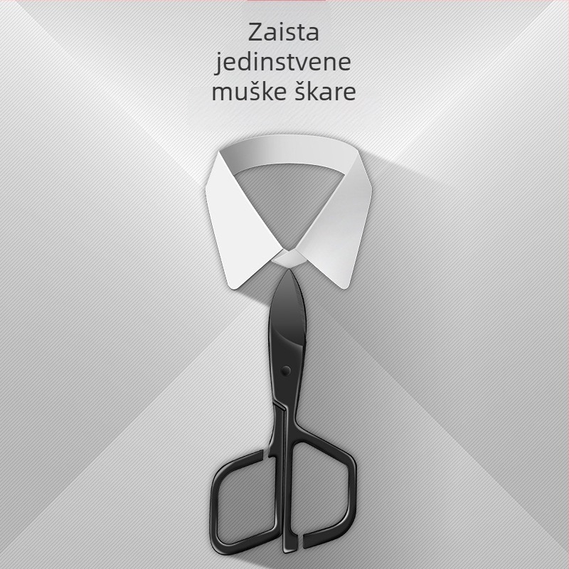 Trimer za nosne dlake od nehrđajućeg čelika s okruglom glavom, napajanje baterijom ili solarnom energijom, potpuno se pere