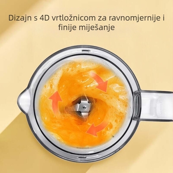 Midea višenamjenski aparat za bebinu hranu i sokove, 18000 rpm, 4 oštrice, 150W, 220V, materijal pogodan za hranu