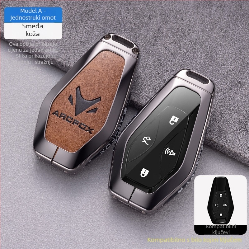 Futrola za ključ ARCFOX Alpha S5 Koala za BAIC New Energy ARCFOX T5