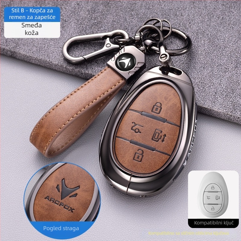 Futrola za ključ ARCFOX Alpha S5 Koala za BAIC New Energy ARCFOX T5