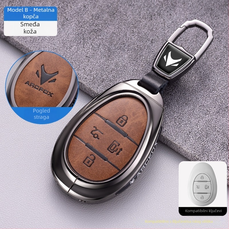 Futrola za ključ ARCFOX Alpha S5 Koala za BAIC New Energy ARCFOX T5