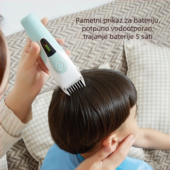 V21 Dječji električni uređaj za kosu – Punjiv, 6W, Vodootporan