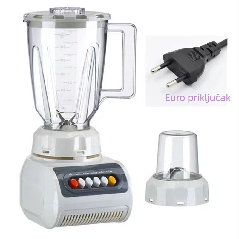 Blender s mlazom za mljevenje i sokovnikom, kapacitet 1–3 L, 20 000–29 999 obr/min, 4 brzine, 4 oštrice