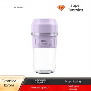 Prijenosni sokovnik s ugrađenom baterijom, 800W, 420 ml, četvero oštrih noževa, do 18000 ob/min
