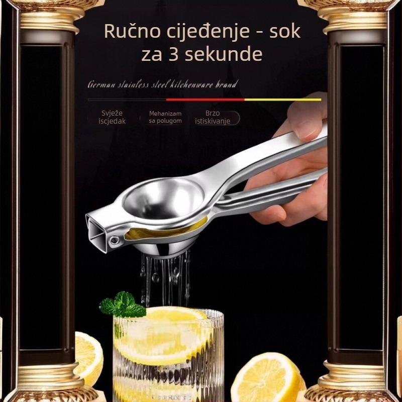 Ručna presica za limun • Nerđajući čelik 201 • Višenamjenska • Za kućnu upotrebu
