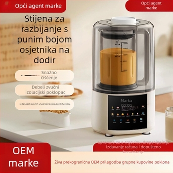 Blender 802 s potpunom automatskom funkcijom i inteligentnom glasovnom kontrolom, izolacija, bez filtra, kapacitet 1,2 L+, za 3–5 porcija