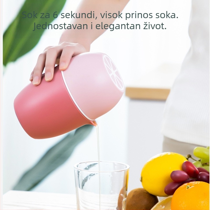 Prijenosni ručni cijeđivač voća, mini ručni cijeđivač za sok od naranče, mali kućanski uređaj