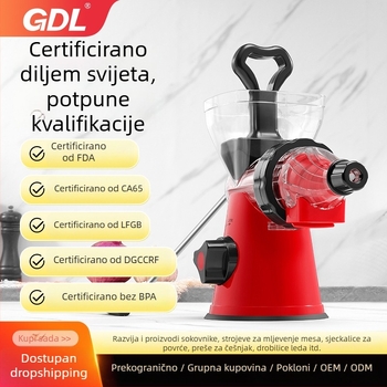 Gadalai ručni cijeđivač soka za kućnu i vanjsku upotrebu, sok voća i povrća, prijenosno