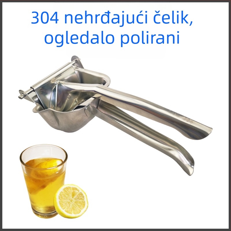 Ručni sokovnik od nehrđajućeg čelika za kućnu upotrebu — Chunrong; ručno upravljanje; bez električne energije