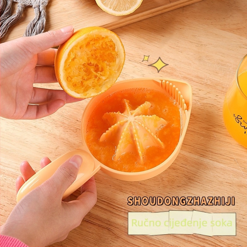 Hongzhe Ručni citrusni sokovnik – ABS, neelektrični, kućna uporaba, za naranču i limun