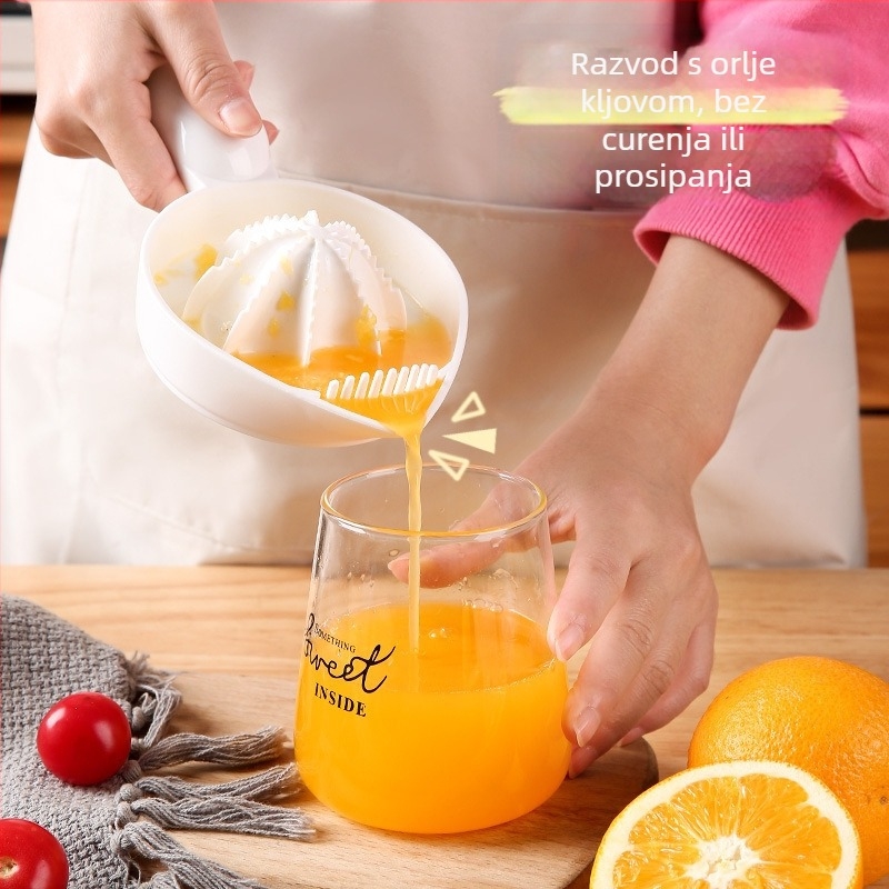 Hongzhe Ručni citrusni sokovnik – ABS, neelektrični, kućna uporaba, za naranču i limun