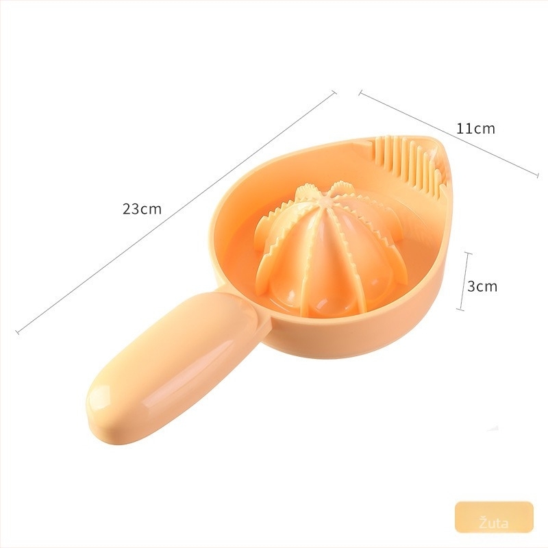 Hongzhe Ručni citrusni sokovnik – ABS, neelektrični, kućna uporaba, za naranču i limun