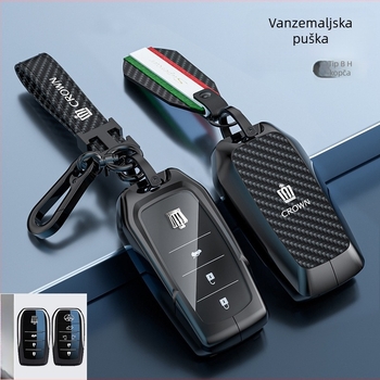 Kućište ključa Toyota Crown – cinkova legura, Lingxuan, poslovni stil