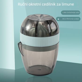 Ručni cijeđivač za limune i voće sa mjernom skalom, višefunkcionalan, moderan minimalistički dizajn, materijal ASpp
