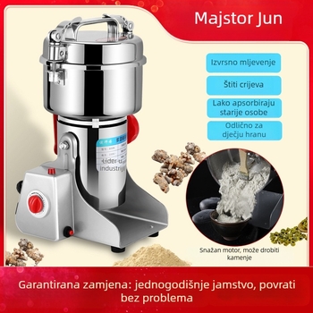 Master Jun Nehrđajući čelični mlinski stroj za suho mljevenje kineskih biljnih lijekova i žitarica
