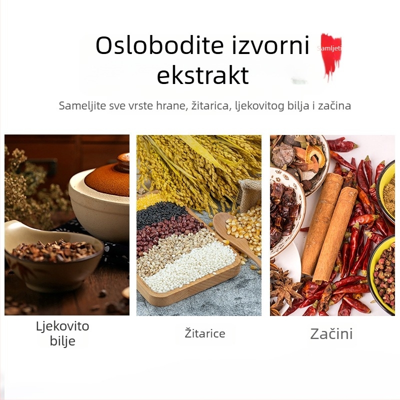Master Jun Nehrđajući čelični mlinski stroj za suho mljevenje kineskih biljnih lijekova i žitarica