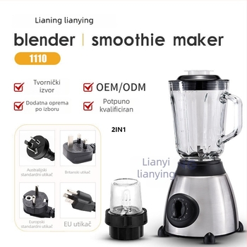 Y66 Nutrijentski ekstraktor blender za sokove, sojino mlijeko i dječju hranu, kapacitet 1–3 L