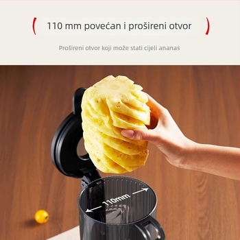 Apixintl Anben originalni kućni sokovnik za kućnu upotrebu – višefunkcionalan, potpuno automatski, 200 W, 1,2 L, 80 rpm, s nožem za rezanje