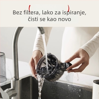 Apixintl Anben originalni kućni sokovnik za kućnu upotrebu – višefunkcionalan, potpuno automatski, 200 W, 1,2 L, 80 rpm, s nožem za rezanje