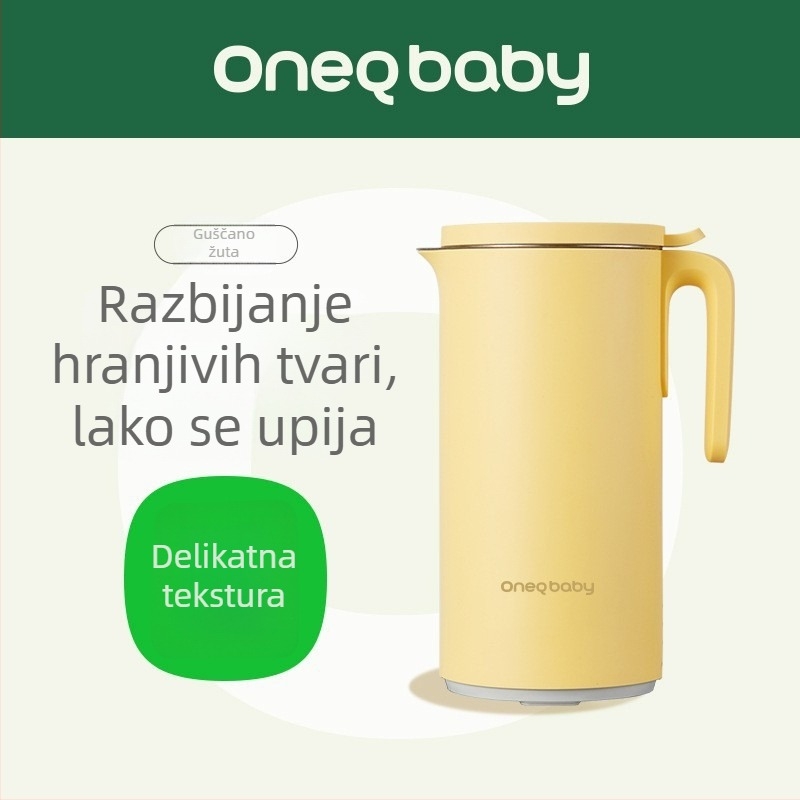 Visokok brzinski blender s razbijanjem staničnih stijenk, izolirano grijanje, dodirno upravljanje, kapacitet 0,6–0,8 L, tih rad