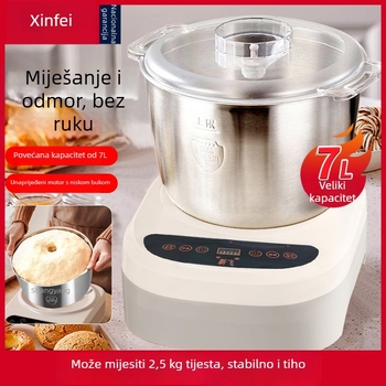 Miješalnik tijesta – potpuno automatizirani višenamjenski kuhinjski stroj s fermentacijom i buđenjem tijesta, kapacitet 5–7 L, posuda od nehrđajućeg čelika, dodirno upravljanje