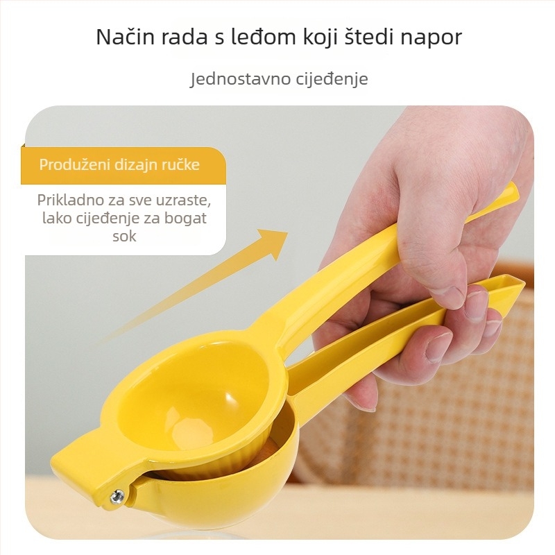 Ručni cijeđivač soka od aluminijskog legura — debeli dizajn, višenamjenski, izlazak na tržište 2022., prilagodba obrade, Ning Rui marka