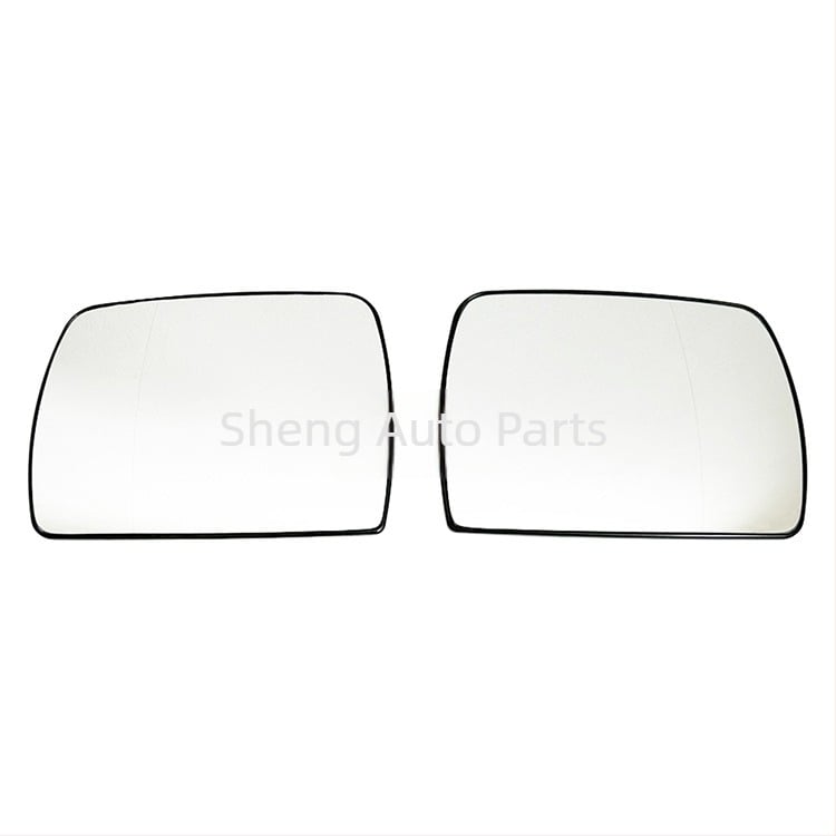 Staklo za ogledalo za BMW X3 E83 (2003-2010) s grijanjem 12V — sferično ogledalo, staklo, ABS poklopac