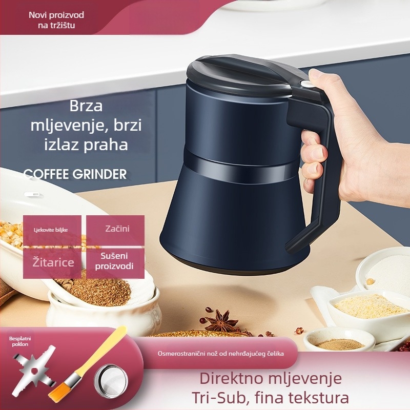 Kućni mlin za mljevenje – kapacitet ispod 1 L, 111–240 V, 30.000–39.999 obrtaja/min, više od 6 oštrica, prilagođeni meni