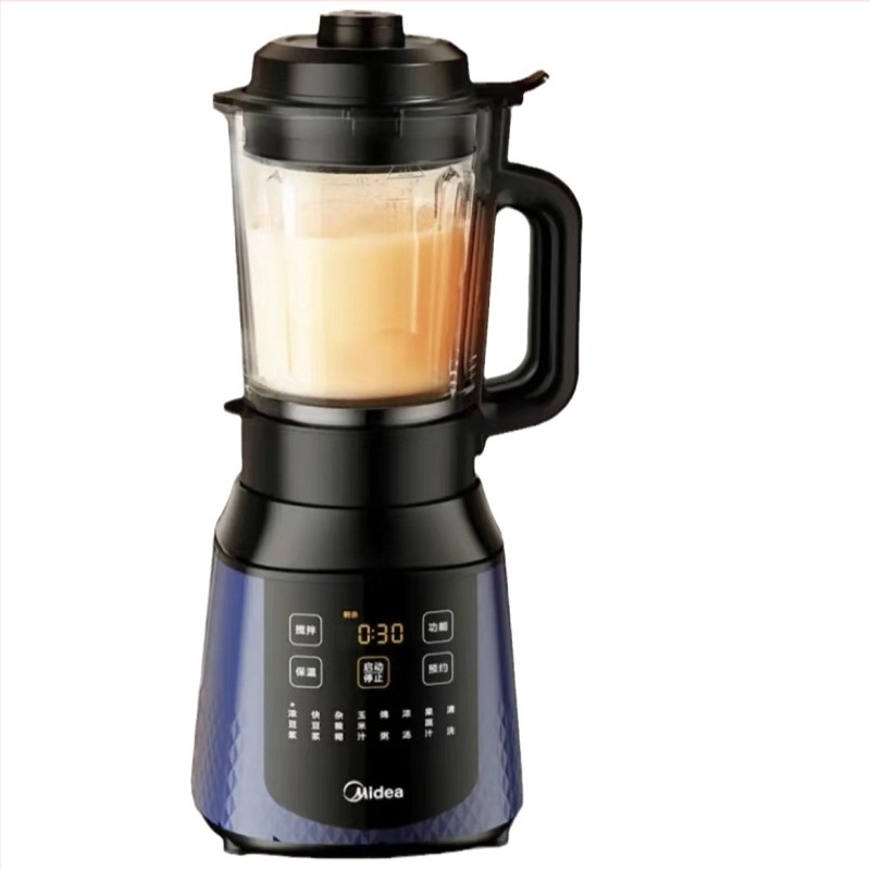 Višestruki kuhinjski blender za sojino mlijeko, sokovnik i kuhinjski procesor – za 2–3 porcije, ručno upravljanje, izolacija, kapacitet 1,2 L ili više, 3D ravnomjerno zagrijavanje