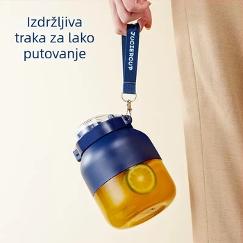 Prenosni bežični sokovnik velike kapacitete za drobljenje leda, kompaktni električni juicer s punjivom baterijom